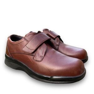 Apex Ambulator Biomechanical Single Strap Brown Leather Men’s size 12 X-Wide